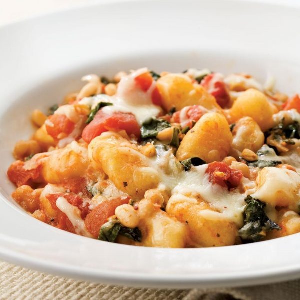 Skillet Gnocchi with Spinach & White Beans Sculley Family