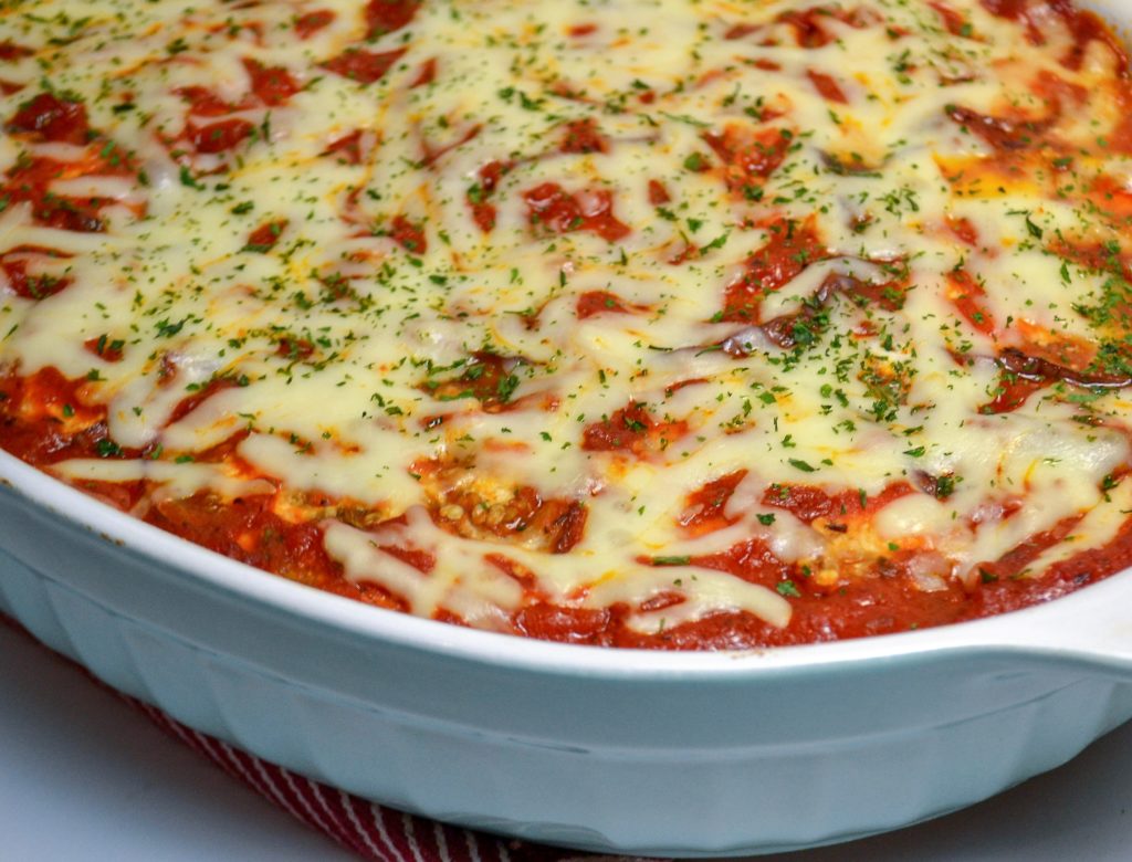 Baked Eggplant Parmesan