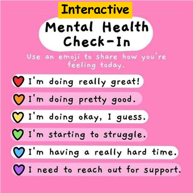 Interactive Mental Health Check