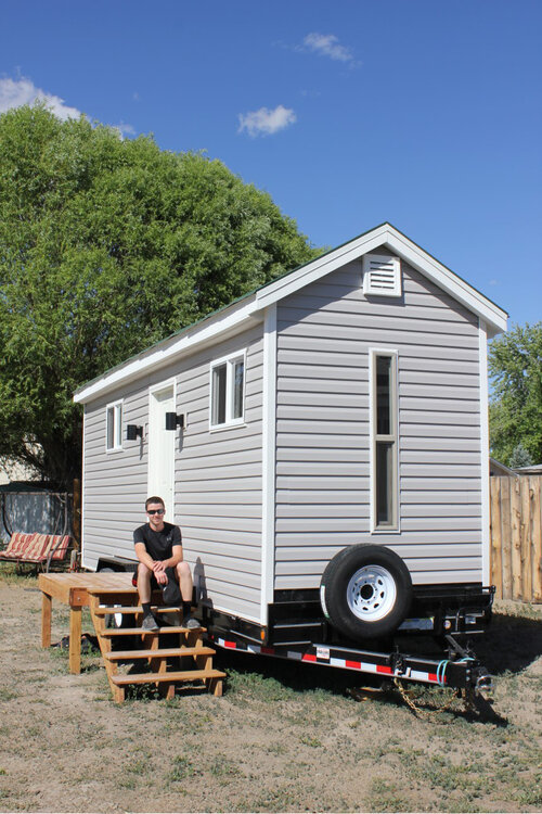 Tiny home (built by our nephew!)