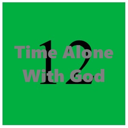Time Alone with God