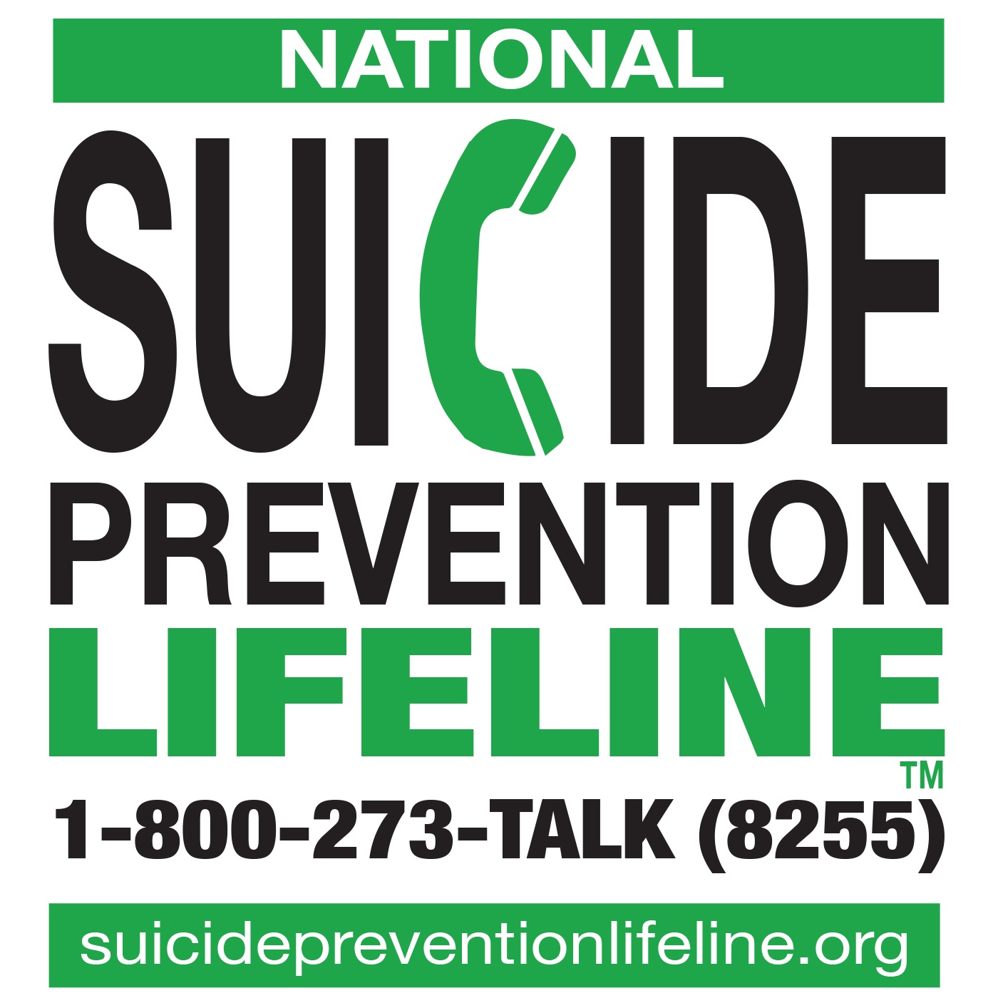 Suicide prevention lifeline