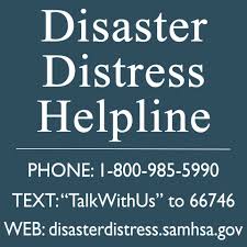 Disaster distress helpline