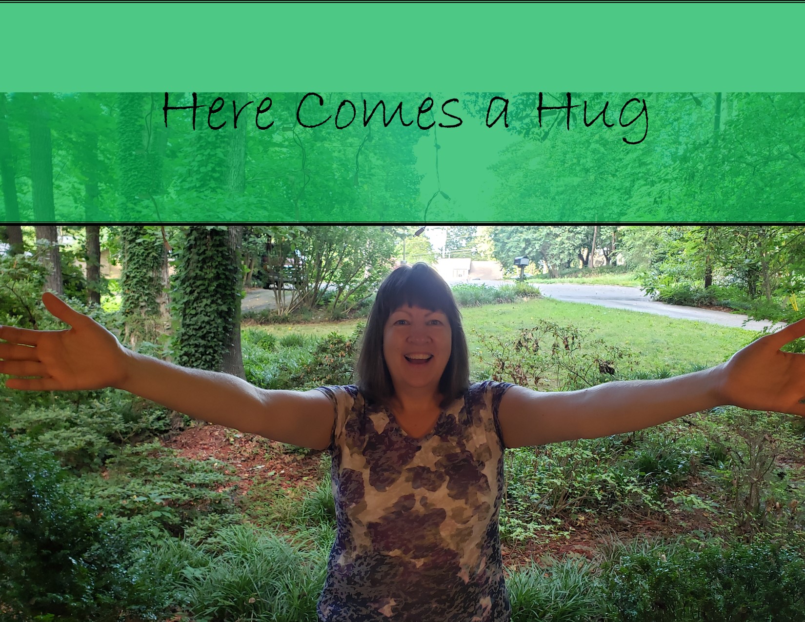 Here Comes a Hug (thank you, The Beatles!)