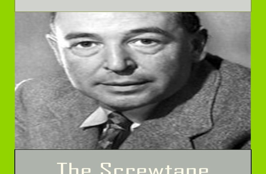 Lines from C. S. Lewis – Screwtape Letters