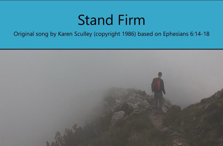 Stand Firm (original song)