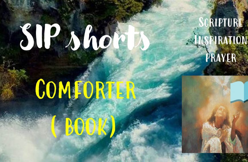 Comforter – Book SIP #shorts (Scripture, Inspiration, Prayer – devotions on God’s attributes)
