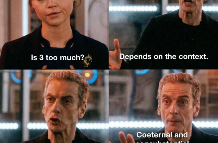 is three too much? (Trinity)