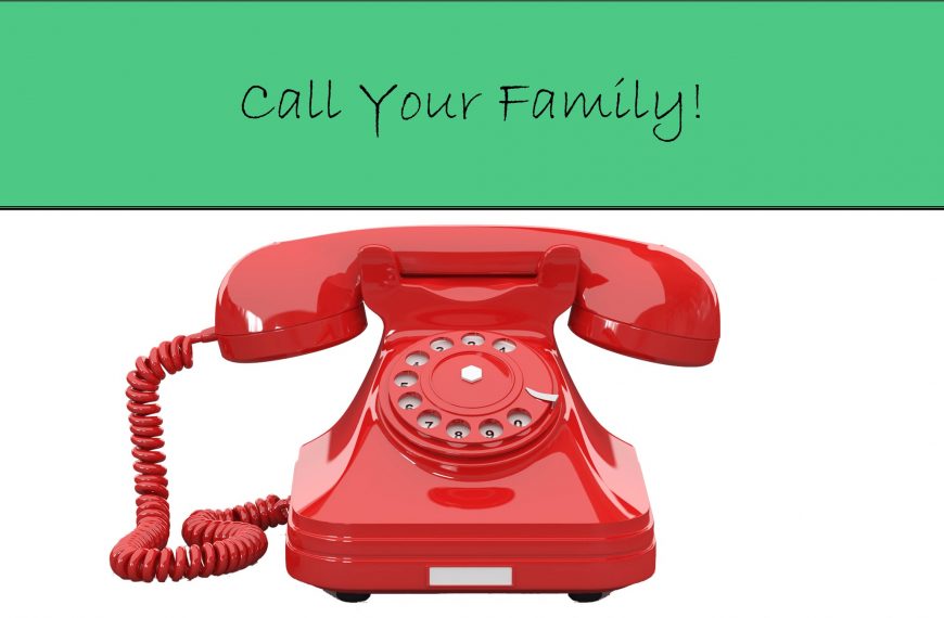Call Your Family! ft Jonathan, Aditi, Karis, Robby (thank you, Sister Sledge!)