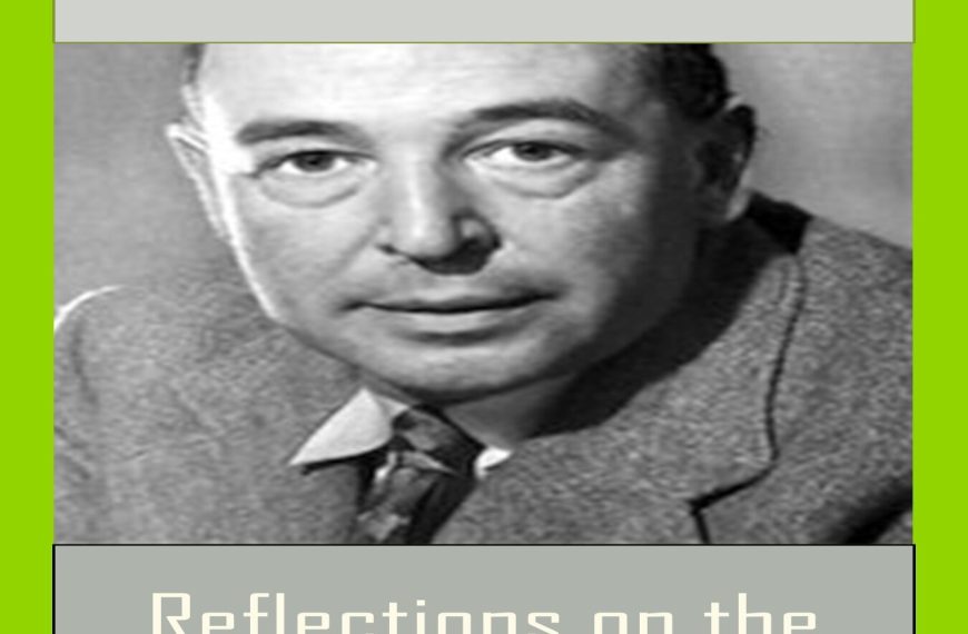 Lines from C. S. Lewis – Reflections on the Psalms