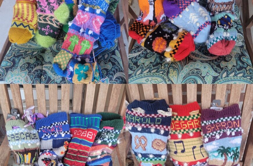 Knitted Christmas Stockings