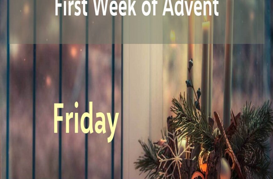 Multimedia Advent Devotional – Week 1-6, Friday