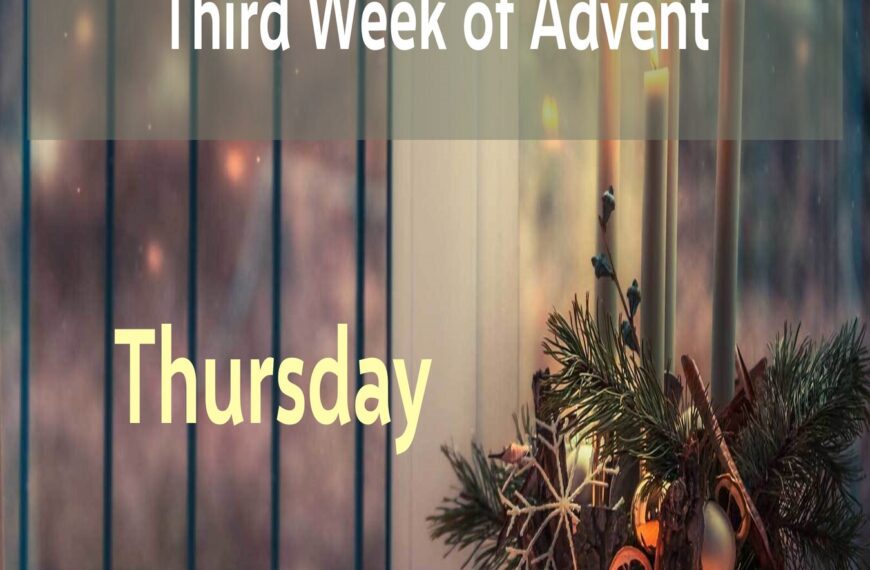 Multimedia Advent Devotional – Week 3-5, Thursday