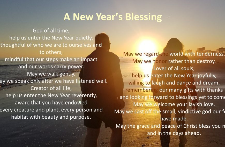A New Year’s Blessing