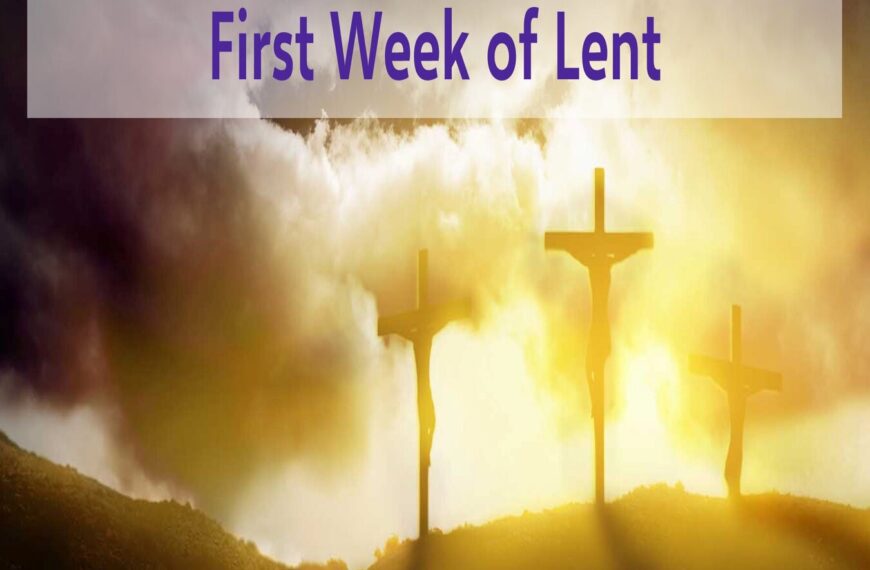 Multimedia Lent Devotional – Monday of the First Week of Lent