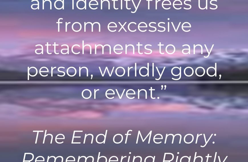 the source of our being and identity (Think About It)