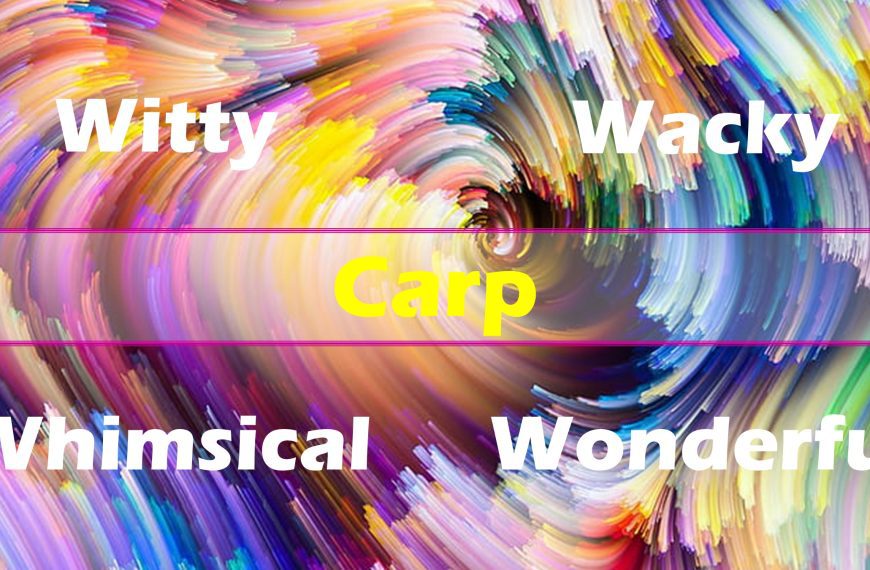 Carp #shorts (Witty, Wacky, Whimsical, Wonderful Words)