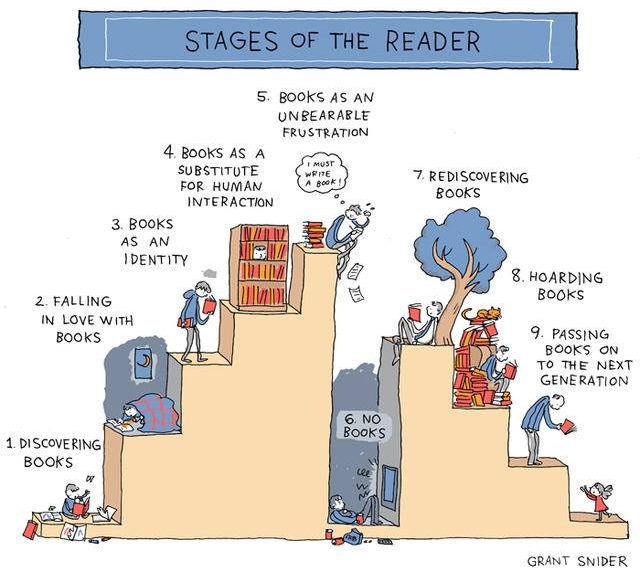 stages of the reader