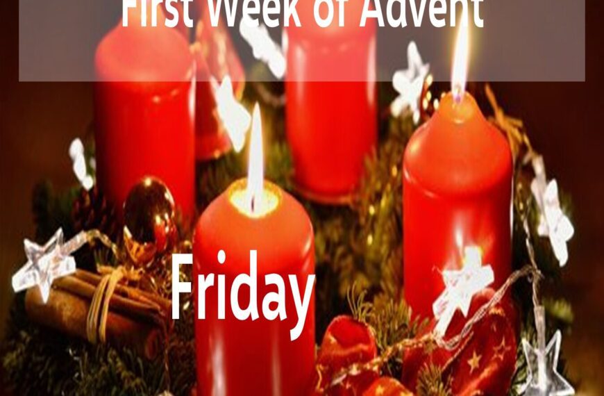 Multimedia Advent Devotional – Week 1-6, Friday
