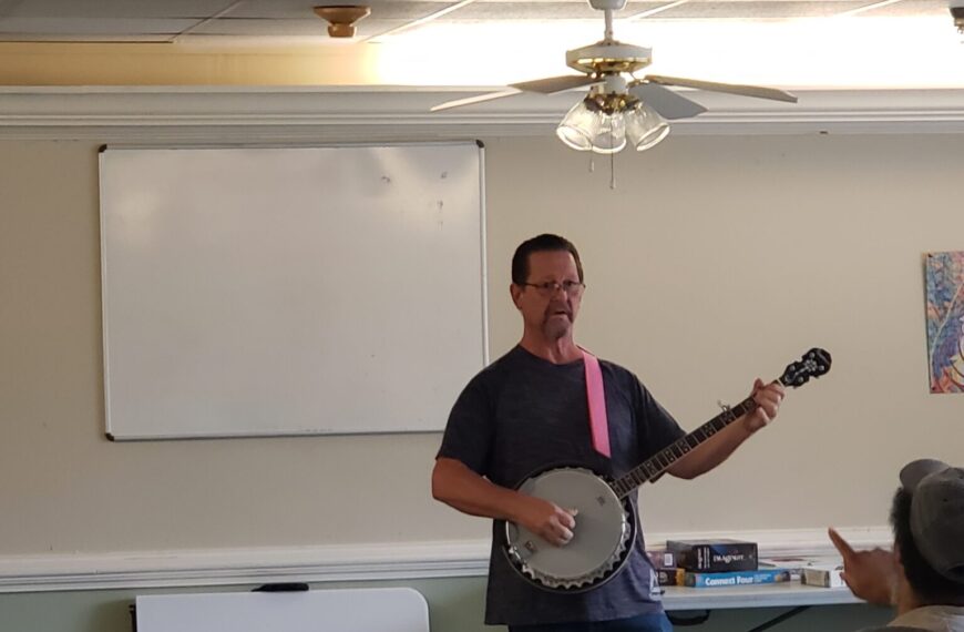 Scott’s Banjo Songs (Music and Ministry at Meadowbrook)