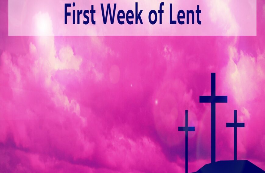 Multimedia Lent Devotional – Friday of the First Week of Lent