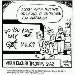grammar vandalism
