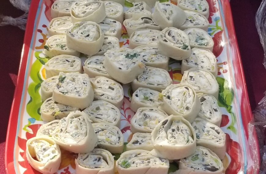 Tortilla Pinwheels / Pinwheel Sandwiches