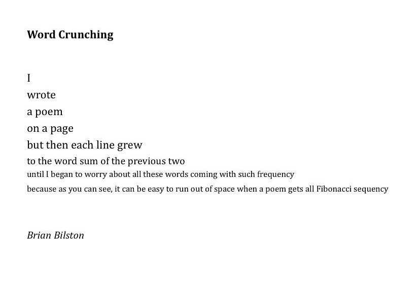 word crunching (fibonacci)