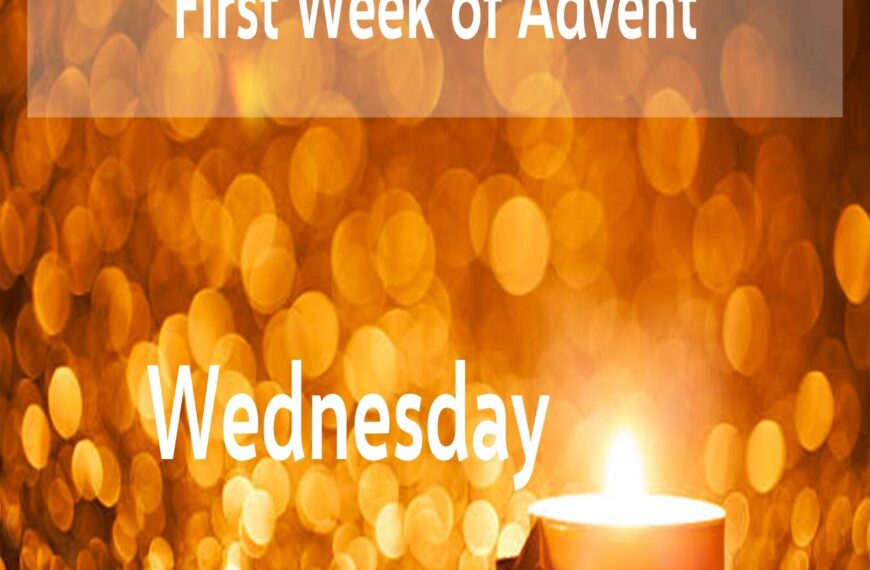 Multimedia Advent Devotional – Week 1-4, Wednesday