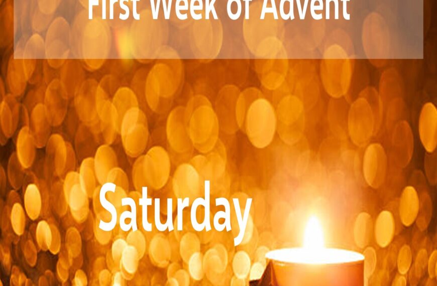 Multimedia Advent Devotional – Week 1-7, Saturday