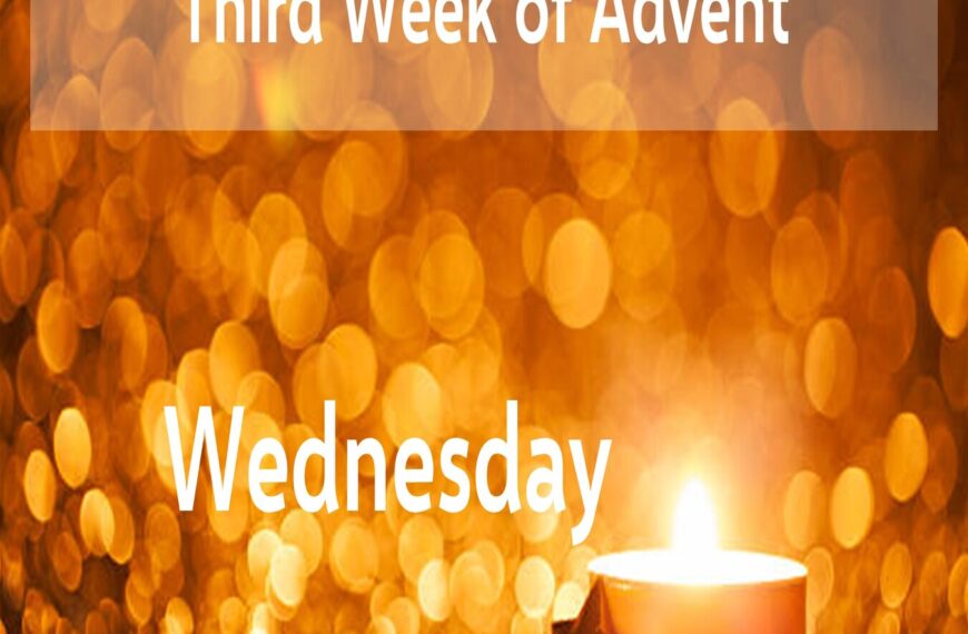 Multimedia Advent Devotional – Week 3-4, Wednesday