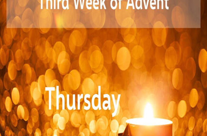Multimedia Advent Devotional – Week 3-5, Thursday