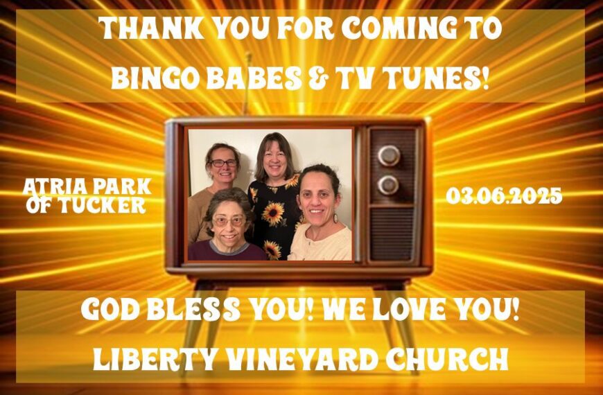 Bingo Babes & TV Tunes (Music at Atria) – March 6th, 2025