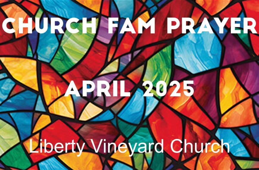 Church Fam Prayer (April 2025)