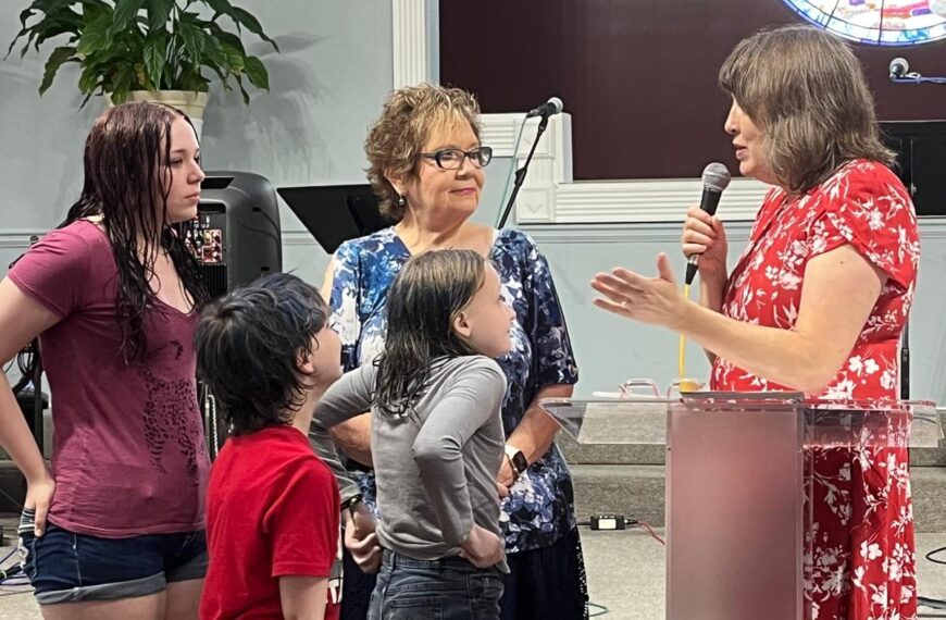 Baptisms at Liberty Vineyard Church! (June 2025)