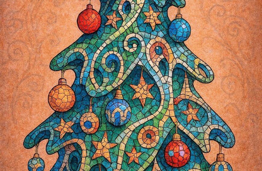 Gaudi Christmas tree